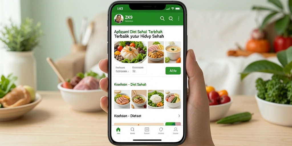 Antarmuka aplikasi ZK9 yang ramah pengguna dan informatif.